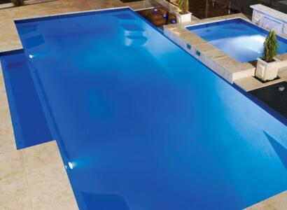 Ambassador fibreglass pool by Luxx Pools, Geelong