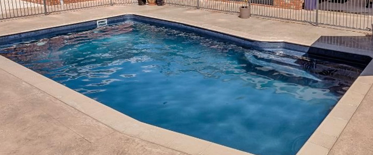 Atlantis fibreglass pool by Luxx Pools, Geelong