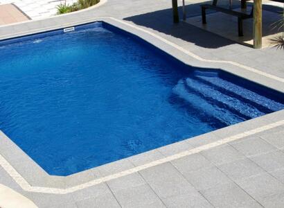 Atlantis fibreglass pool by Luxx Pools, Geelong
