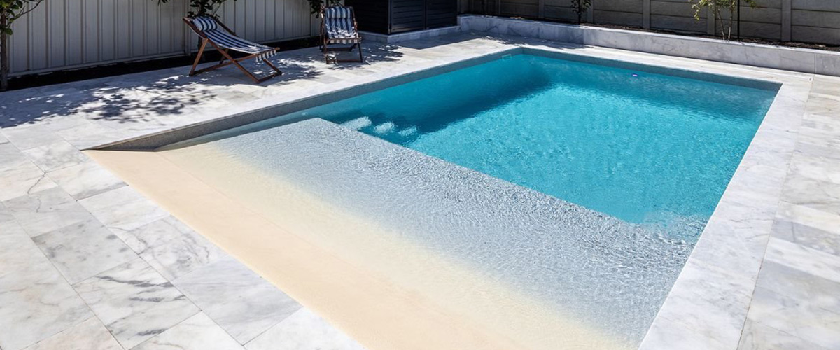 Beach pool by Luxx Pools Geelong
