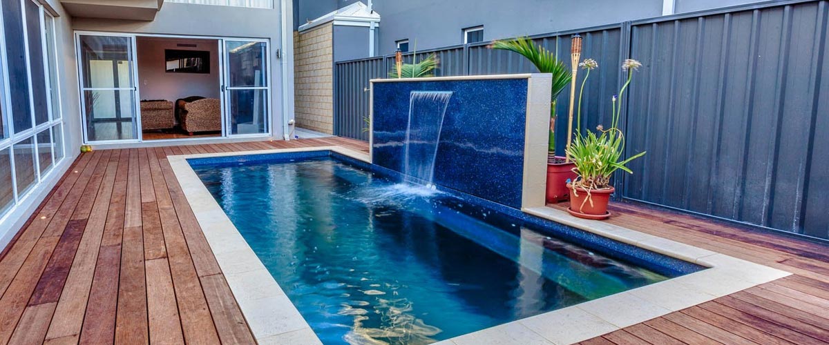Entertainer fibreglass pool by Luxx Pools, Geelong