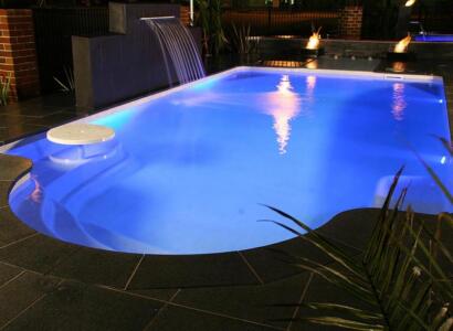 Grecian fibreglass pool by Luxx Pools, Geelong