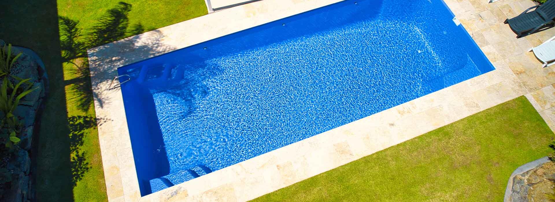 Platinum fibreglass pool installed in Ocean Grove by Luxx Pools