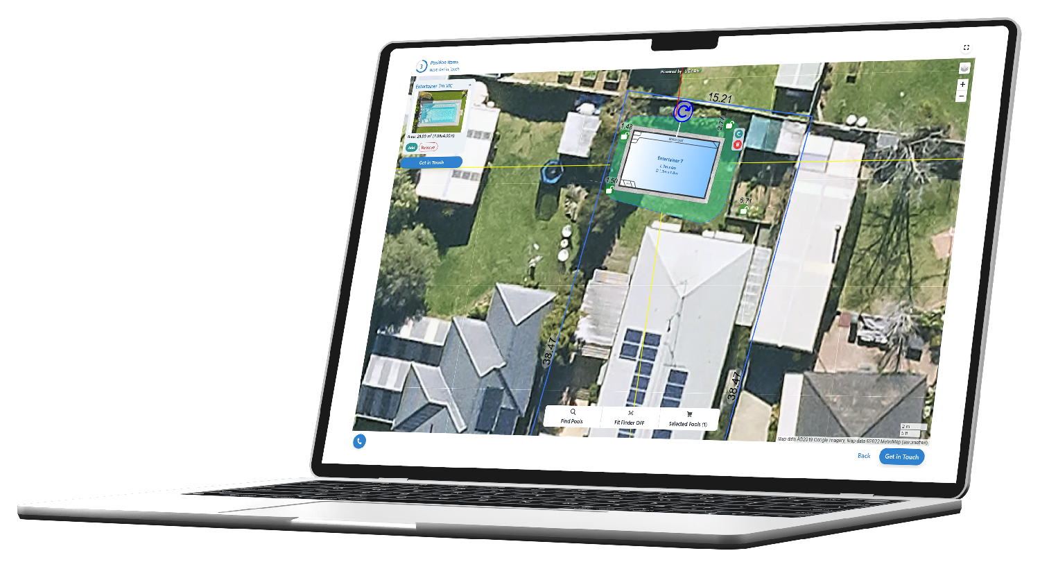 Pool planner live demo