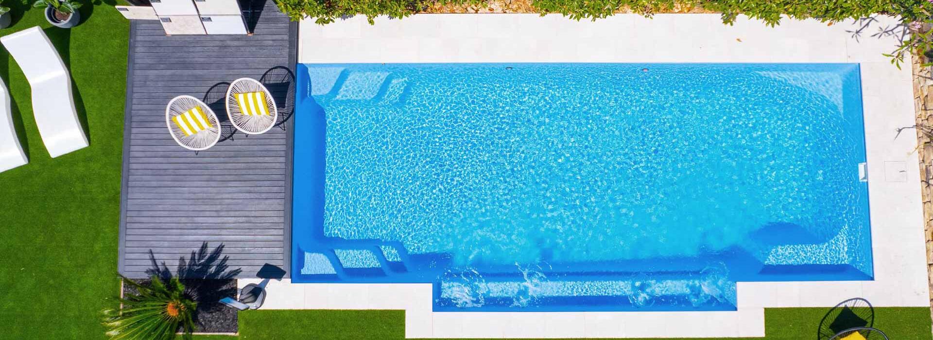 President large fibreglass pool by Luxx Pools Geelong