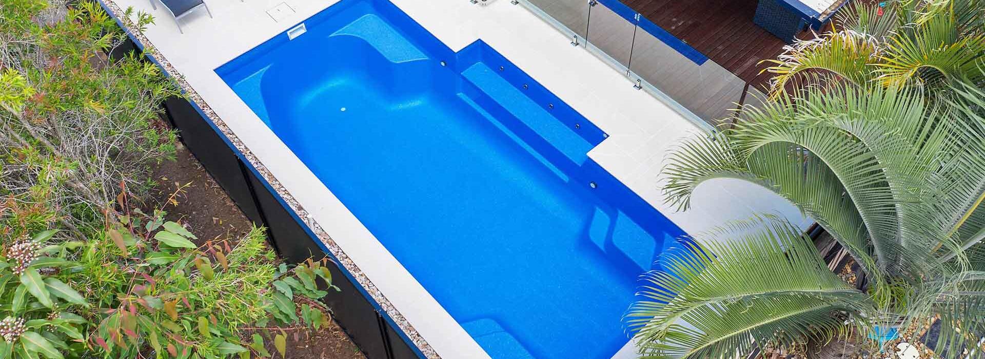 Senator medium fibreglass pool by Luxx Pools Geelong