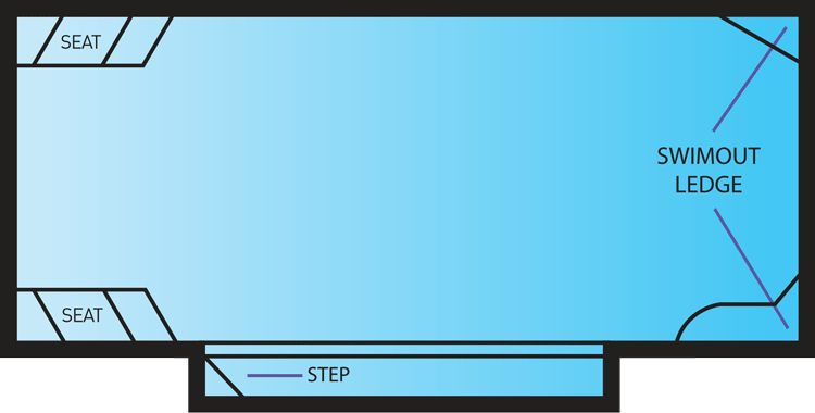 Senator pool outline