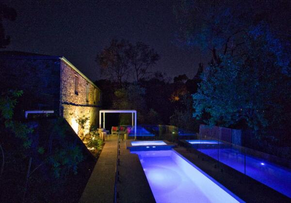 Fibreglass lap pool installed in Torquay by Luxx Pools