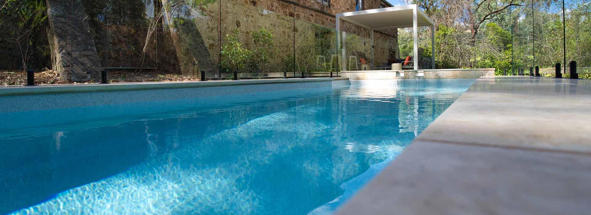 Fibreglass lap pool installed in Torquay by Luxx Pools