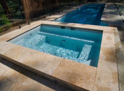 Clip on spa installed by Luxx Pools in Torquay