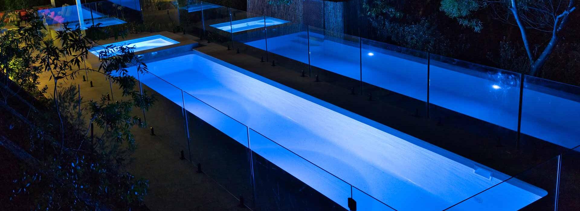 Fibreglass lap pool installed in Torquay by Luxx Pools